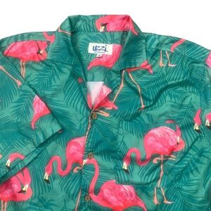 Pink Uzzi Uzzi | Shirts | Uzzi Amphibious Gear Medium Short Sleeve Button Down ...